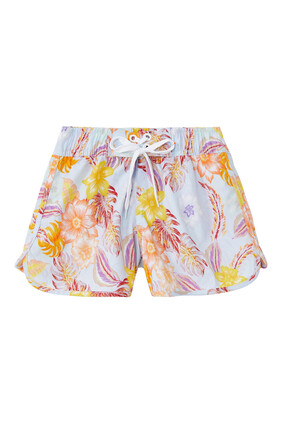 Boho Tropical Sustainable Board Shorts